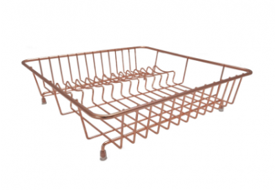 Delfinware Rose Gold Dish Drainer (14.5 x 14.5" / 37 x 37cm)